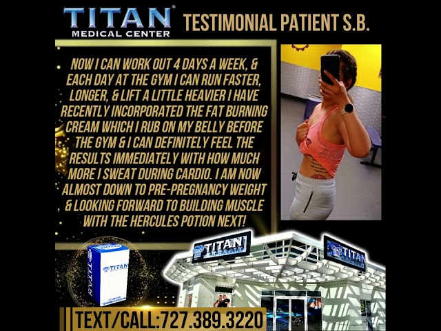 Testimonial from Titan Medical Center patient S. B.!