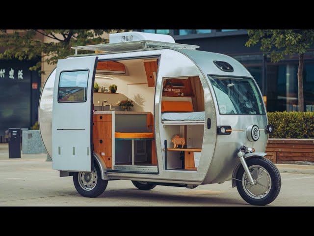 🚨 "I Bought the World's Smallest Camper Trike – You Won't Believe What's Inside!"