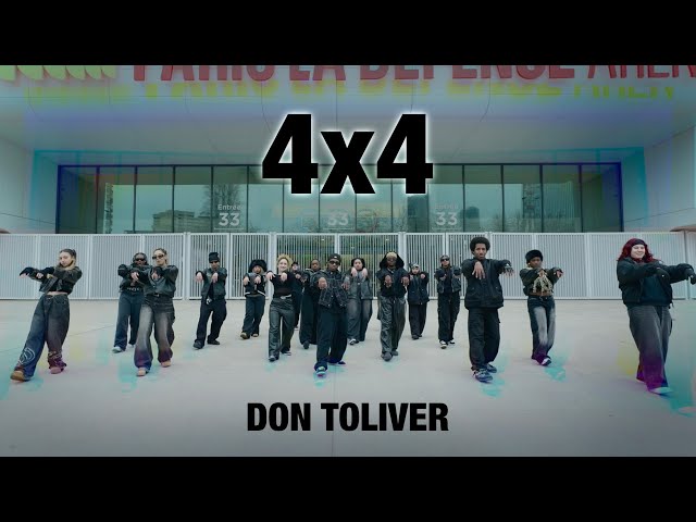 [DANCE IN PARIS | 17 DANCERS ] Don Toliver - '4x4' THE BIPS Choreography |Dance Cover by OutsiderFam