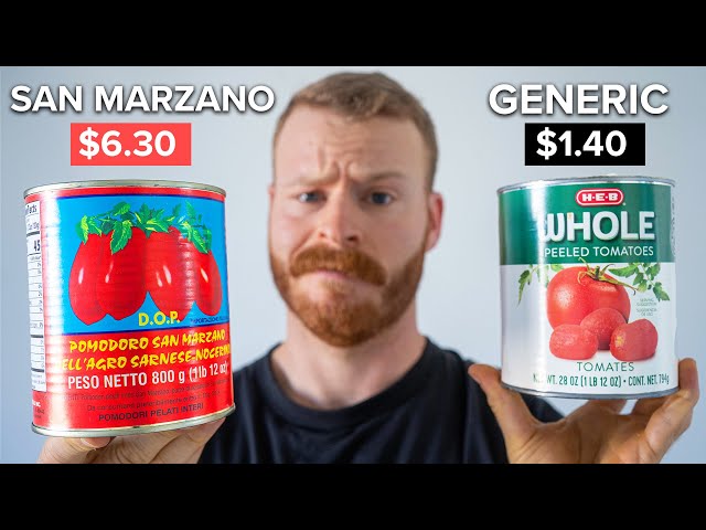 Are San Marzano Tomatoes actually worth it?