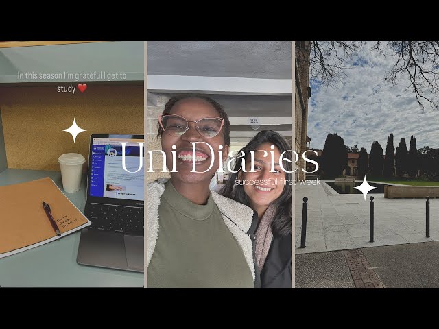 UNI VLOG||FIRST WEEK AS AN INTERNATIONAL MASTERS STUDENT IN AUSTRALIA