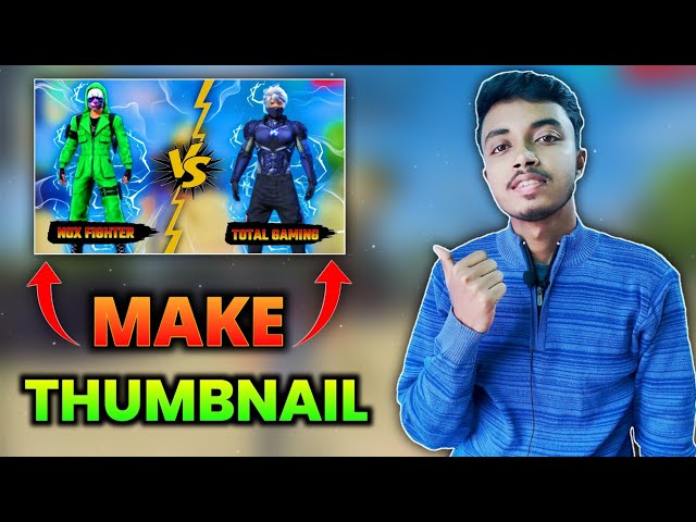 How To Make Free Fire Thumbnail On Android | Free Fire Thumbnail Tutorial