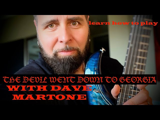 Dave Martone shows how to play "Devil Went Down to Georgia"