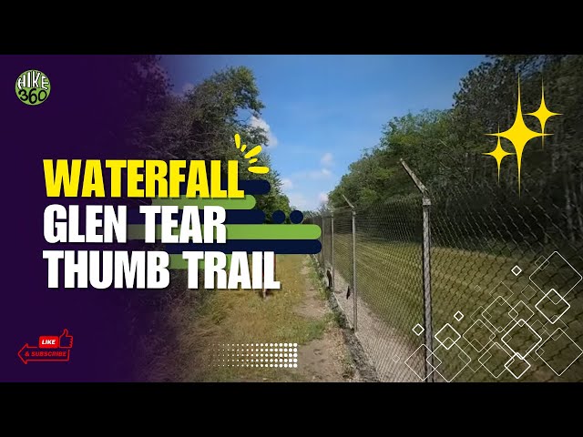 Waterfall Glen Tear Thumb Trail (Hike 360° Video, VR)