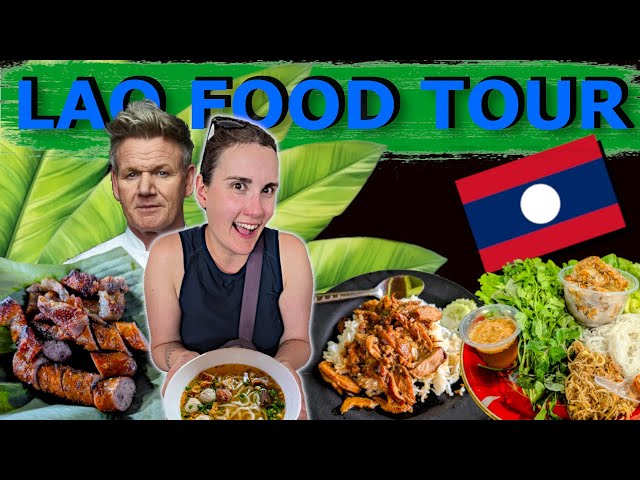 🍜🥐 Is LAOS FOOD the most underrated cuisine? | A tour of GORDON RAMSAY'S #1 Food Destination 🇱🇦