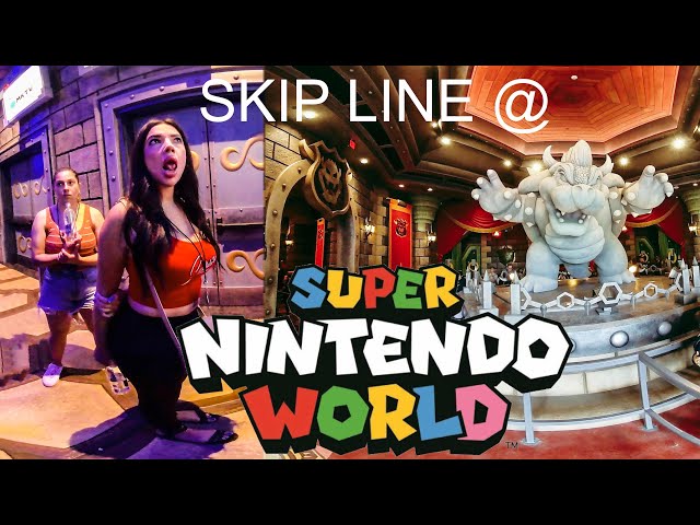 VR ULTIMATE VIP TOUR SUPER NINTENDO WORLD IN VR 180 @ Universal Studios Hollywood