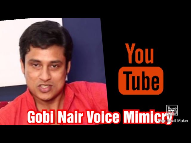 Gobinair Voice Mimicry | Tamil Mimicry | Alwar | Yengala Therilaya