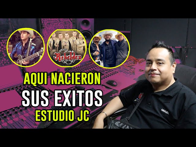 EL ESTUDIO DONDE GRABAN LOS ARTISTAS (ESTUDIO JC)