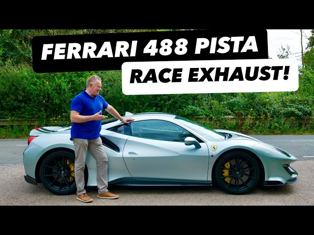 Ferrari 488 Pista Revisited - RACE EXHAUST UPGRADE!