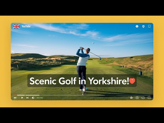 West Bradford Golf Club Course Vlog | Scenic Golf in Yorkshire! #vlog #bradford #golf #foryou