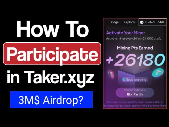 Earn Tokens From Taker Testnet Airdrop || How to Earn Money Online?