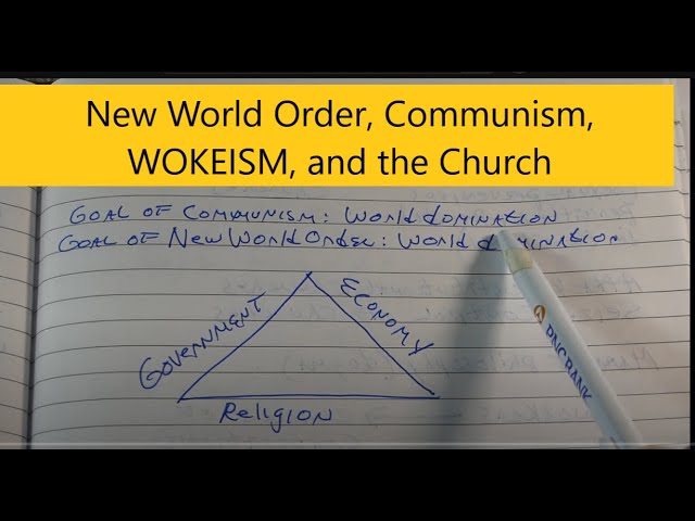 New World Order, Communism, WOKEism, and the Church? @sermonillustrations8433