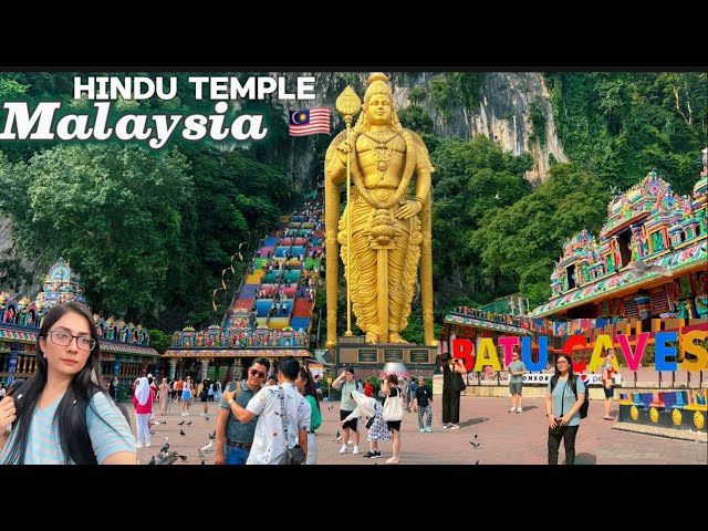 World’s Tallest Murugan at Batu Caves. Hindu temple in Kuala Lumpur Malaysia 🇲🇾