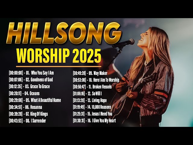 Who You Say I Am 🙏 Hillsong Fans Are Going Crazy Over This Non Stop Worship Music Playlist 2025