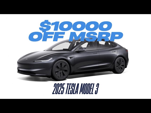 2025 Tesla Model 3 Long Range Dual Motor | Review, KINDA...let's talk. $10000 OFF