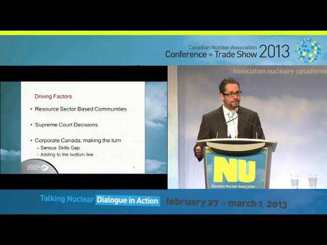 CNA2013: JP Gladu, Engagement with Canada's First Nations Communities