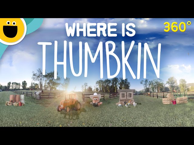 Where is Thumbkin Song! | 360 Video (Sesame Studios)