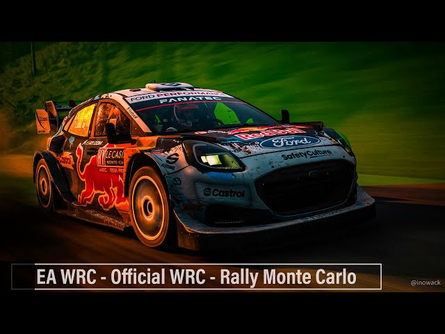 🔇LIVE: WRC | EA WRC - Official WRC - Rally Monte Carlo | Onboard