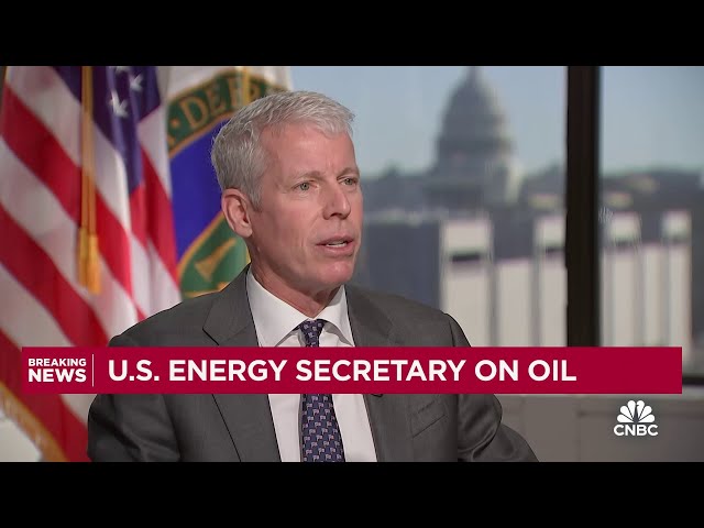 U.S. Energy Sec. Chris Wright: Energy industry will have a more efficient operating environment