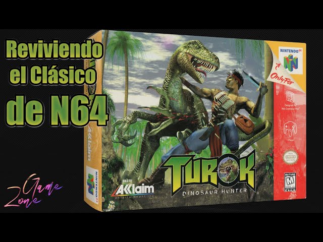 Retro Review: Turok: Dinosaur Hunter - ¡Reviviendo el Clásico de N64 en 2024! #nintendo64