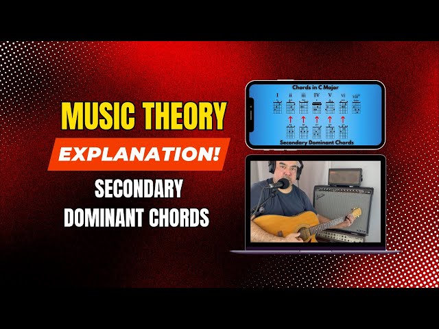 My favorite music theory topic! How to use secondary dominant chords! Grab your guitar & play along!