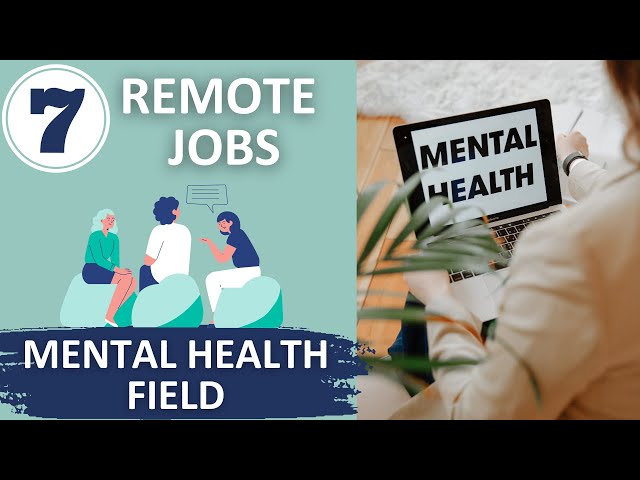 REMOTE JOBS IN THE MENTAL HEALTH SPACE PAYING $20 - $28 PER HOUR