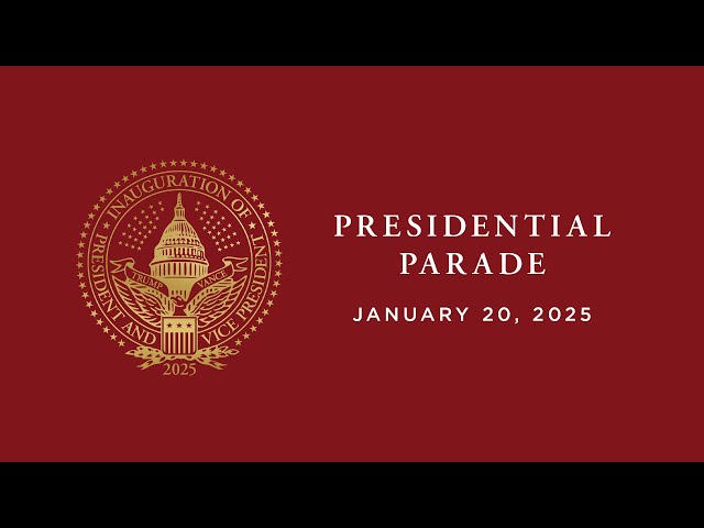 Donald J. Trump Attends the Presidential Parade