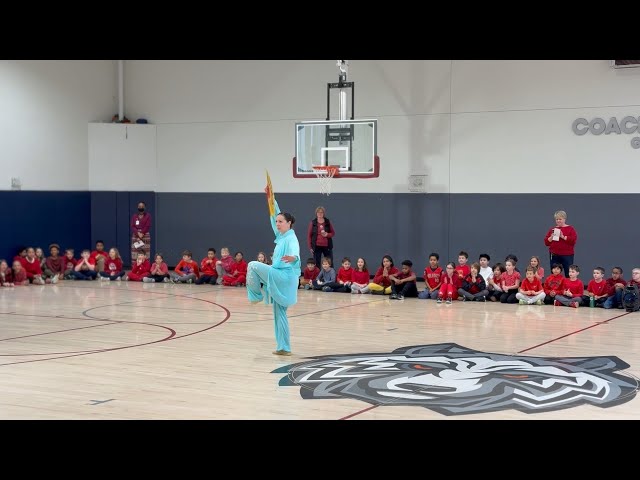 Melissa's Chen-Style Tai Chi Fan Performance | St. Edmund's Academy Lunar New Year Celebration 2025