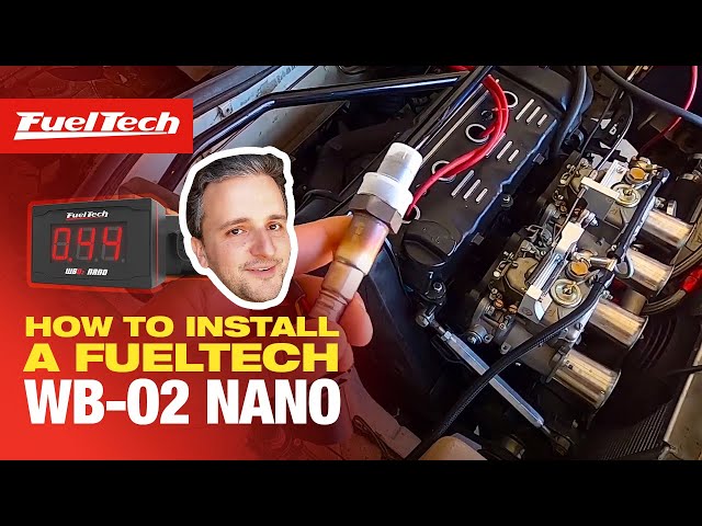 How to install a FuelTech WB-O2 Nano!