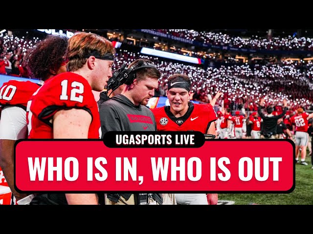 UGASports LIVE: Roster management — Who is in? Who is out?