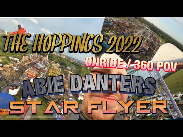 STAR FLYER (Abie Danters) @ THE HOPPINGS NEWCASTLE 2022 / 360 POV - ONRIDE