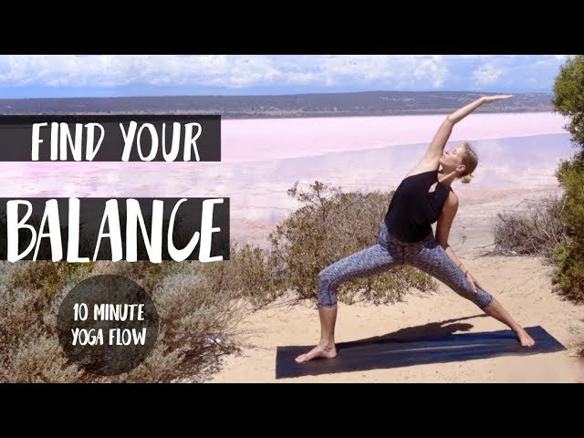 Yoga Class | Find Your Balance Flow | 12 Minute Beginner Sequence