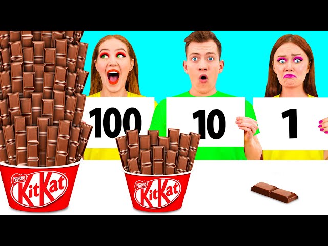 100 Layers of Food Challenge | Fantastic Food Hacks by 4Teen Challenge