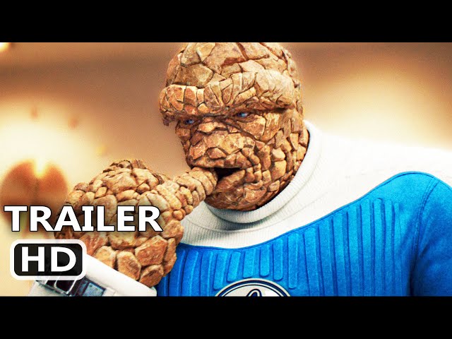 THE FANTASTIC FOUR: First Steps Trailer (2025) Marvel