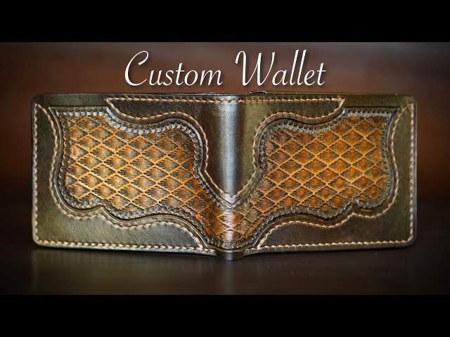 Making A Custom Tooled Leather Wallet - Leather Craft