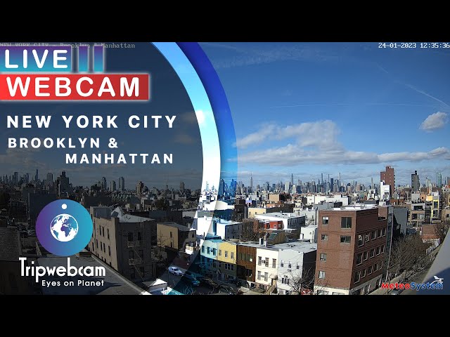 New York Live cam - Brooklyn & Manhattan