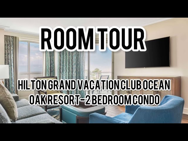 “Hilton Ocean Oak Resort Room Tour | Stunning 2-Bedroom Condo with Ocean Views!”