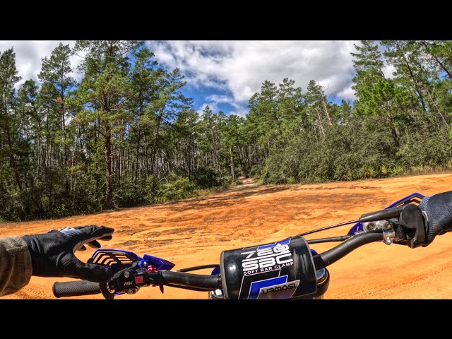 Fast trail ride with the YZ250X / Ocala National Forest