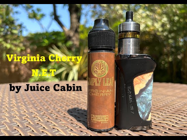 Juice Cabin Virginia Cherry N.E.T | Perfectly balanced & delicious | Probably my last JC NET review!