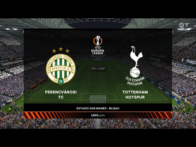 FC 25 Ferencvarosi TC v Tottenham - Champions League | PS5 4K 30p UHD