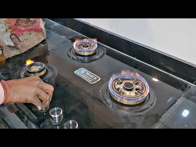 How to Install Gas Hob in Kitchen रसोई में गैस हॉब कैसे स्थापित करें #unique