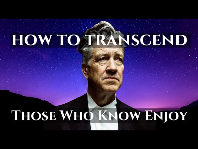 Filmmaker David Lynch Breaks Down Transcendental Meditation