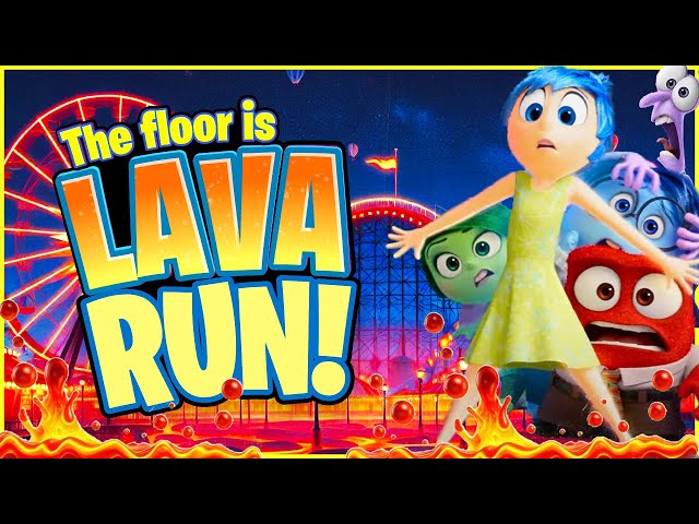 Inside Out Run 🔥 The Floor is Lava 🔥 Brain Break Chase 🔥 Just Dance 🔥 Danny GoNoodle