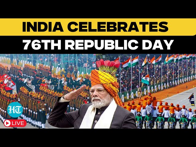 Republic Day Celebrations Live | Republic Day Parade At Kartavya Path | PM Modi | Indian Army