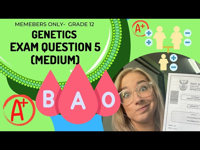 Genetics Exam Q4 (MEDIUM)