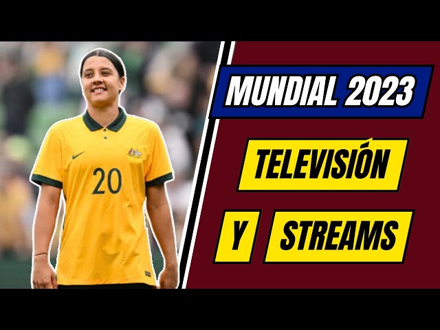 CÓMO y DÓNDE VER el MUNDIAL FEMENINO por internet | ¿Se puede VER GRATIS ONLINE? | TV y STREAMS