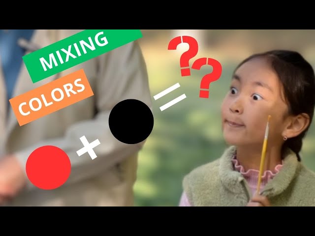 Mixing Colors | Kids Experimenting with Colors