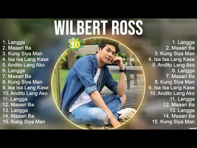 Wilbert Ross The Best Of OPM Acoustic Love Songs 2023 Playlist ❤️ Top Tagalog Acoustic Songs Cov