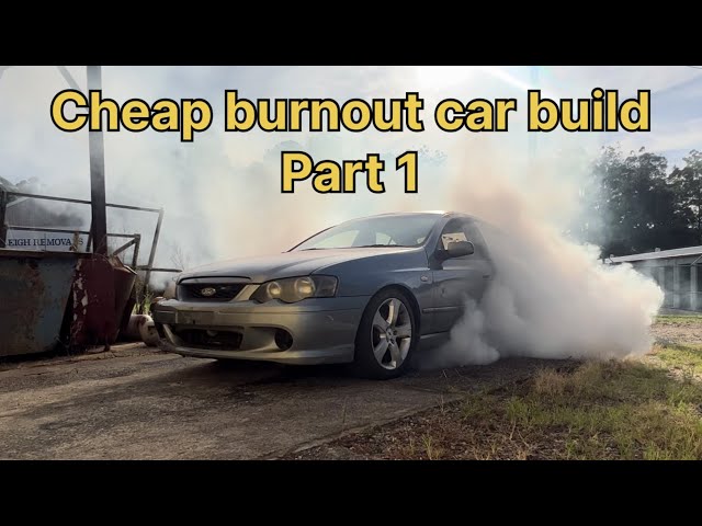 Cheap BF falcon burnout car build | part 1