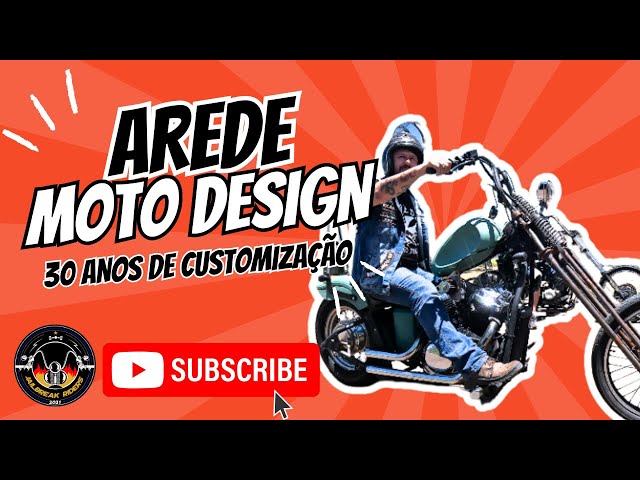 Visitei o AREDE e sua oficina monstra de CUSTOMIZAÇÃO DE MOTOS